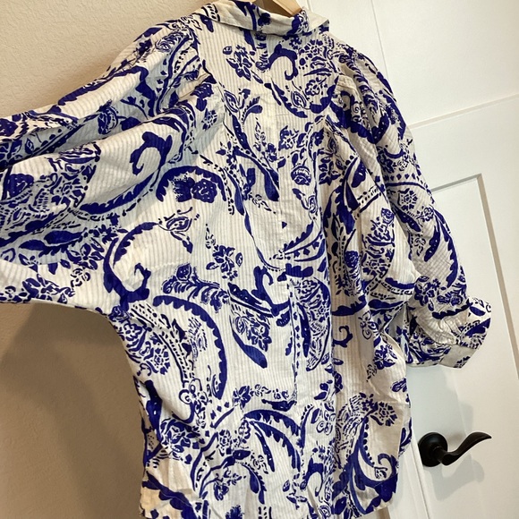 Anthropologie Voluminous Buttondown Shirt Maeve - Picture 10 of 14